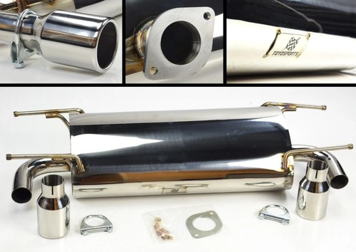 Stainless exhaust system rear - exhaust,