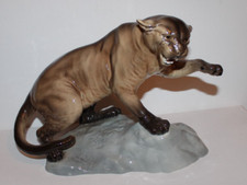 Beswick Figurine - Mountain Lion - 1702 - Gloss Finish