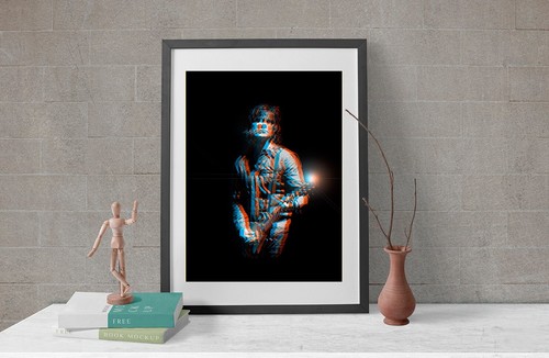John squire stone roses - a3, 3d