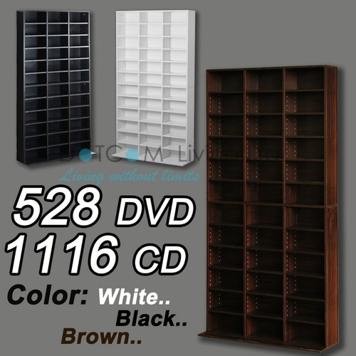 1116 528 dvd storage shelf - cd/528,