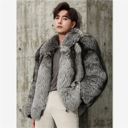 Men winter jacket - winter, loose