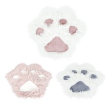 Plush Cute Cat Paw Rug Shaggy