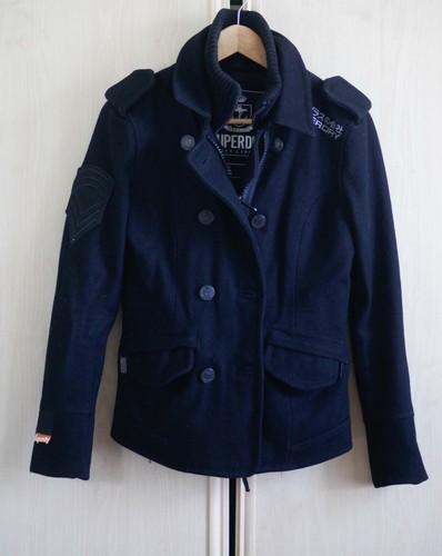 Superdry ladies pea coat - superdry,