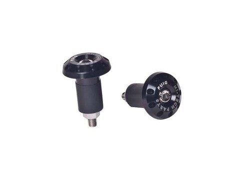 Puig black racing bar ends - racing,