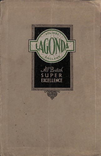 Lagonda 16 65 semi - &, 16/65