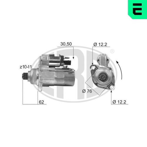 Starter era 220450a for audi - starter,