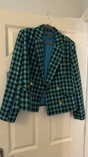 Primark Green & Blue Tweed