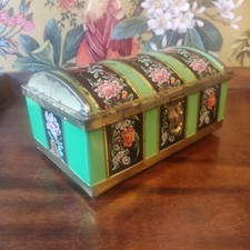 Vintage domed top casket