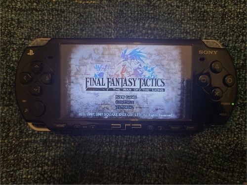 Sony psp 2000 - black, restored