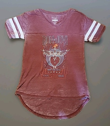 Womens bon jovi tshirt lo - womens,