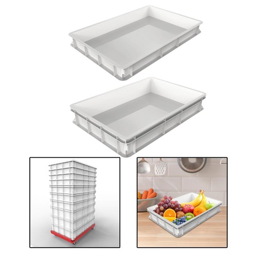 Pizza dough proofing box - dough,