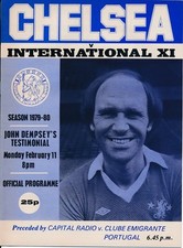 CHELSEA v International X1 (John Dempsey Testimonial) 1979/1980