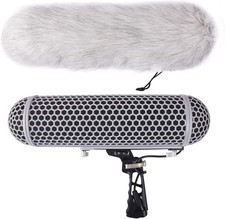 DF DIGITALFOTO Micolive Microphone Blimp with Dead Cat, Mic Windshield and... 