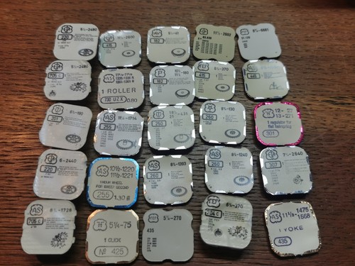 Watch parts new old - new, stock