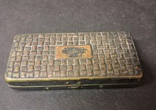 Antique Gillette Razor with Blade Metal Case ***REALLY COOL!!!***