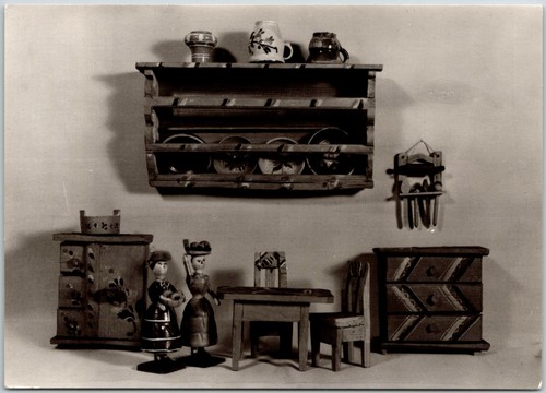 Wooden dollhouse furniture and - wooden,