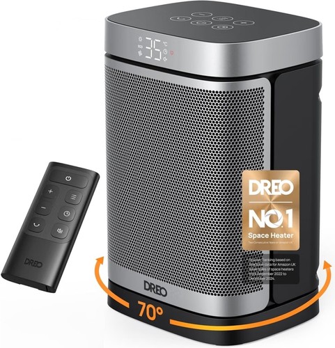 Dreo 1500w ptc ceramic - 1500w,