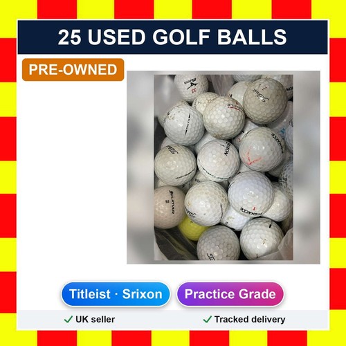 Used golf balls mixed - 25,