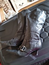 Leather Boots Size 6 Mid Calf