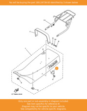 YAMAHA Bracket, Seat, 18G-24738-00 OEM DT125 DT175
