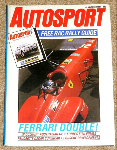 Autosport nov 1987 - nov, 1987*