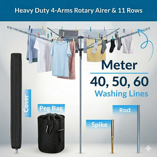 Heavy duty rotary washing - rotary,