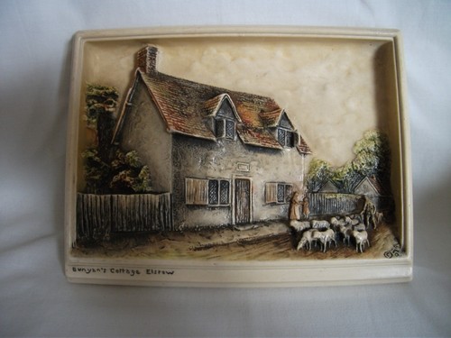 Vintage plaque bunyan s - 3d,