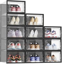 12 x Stackable Foldable Boxes