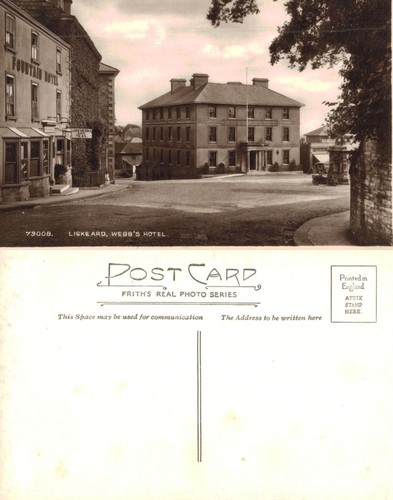 Vintage postcard liskeard - vintage,