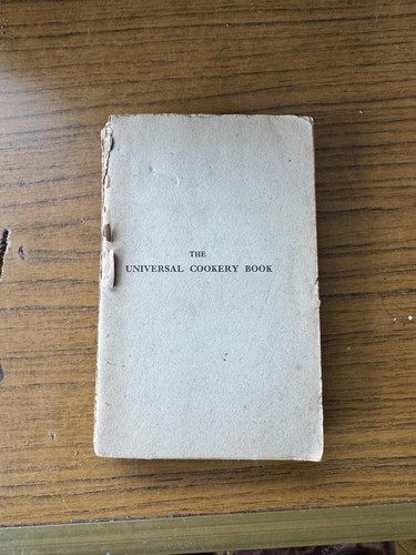 Vintage the universal - universal, cookery