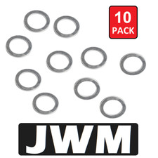 Alu Oil Sump Plug Drain Washer x10 For Ducati Multistrada DS 1000 S 2005-2006