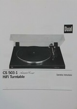 Dual CS 503-1 Hifi Turntable