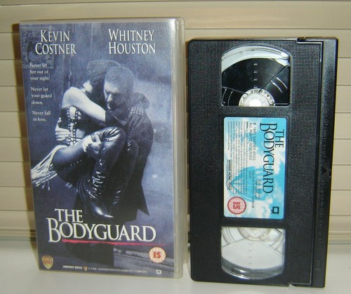 The bodyguard vhs video tape - the,