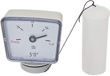 Fuel tank level - float, gauge