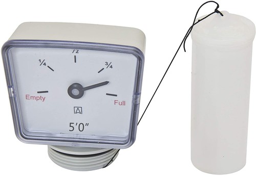 Fuel tank level float gauge - level,