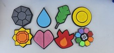 Pokemon Kanto Gym Badge Set (3D Printed)