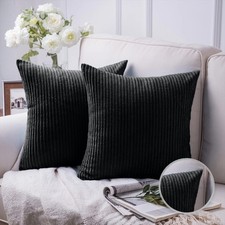 2 Cushion Cover OR Filled Cushions Decorative 18" x 18" Extra Large Super Soft