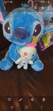 Disney Stitch Plush 25cm with Teddy Soft Cuddly Toy Lilo & Stitch