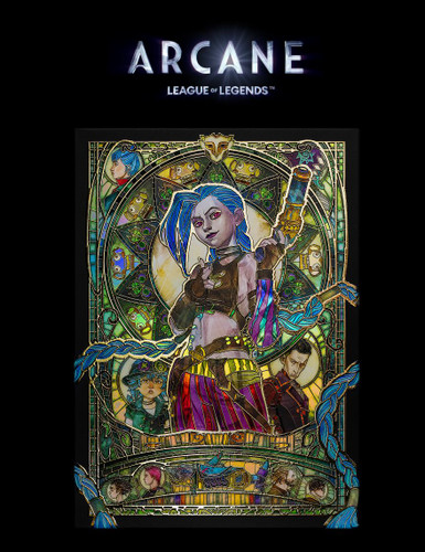 Echoes jinx displate - echoes,