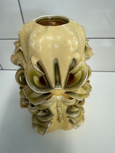 Vintage artisan hand carved - artisan,
