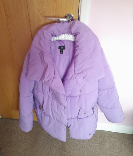 Zara women purple quilted - zara,