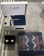 Job lot Luxury  Tie Cufflinks and Handkerchief Boxed Gift Sets 