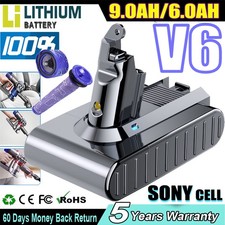 9500mAh V6 Battery for Dyson V6 Animal DC58 DC59 DC62 DC72 SV03 SV06 SV05 SV09