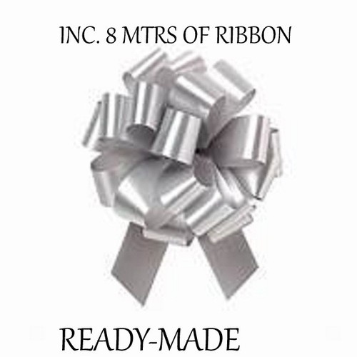 Readymade silver wedding car - readymade,