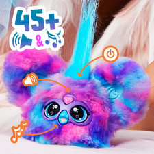 Furby Furblets Luv-Lee Mini Electronic Plush Toy, Blue