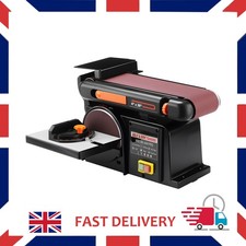 Belt Disc Sander Bench Top Linisher Linisher Bench Large Table Heavy Duty 2 in1