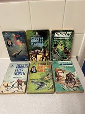 6 X Vintage Paperback Biggles