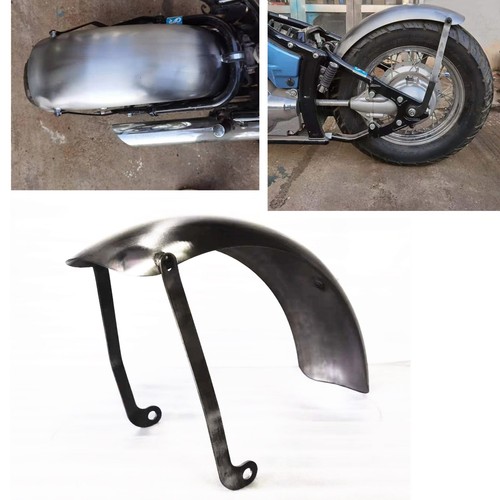 Silver motorcycle rear fender - silver,