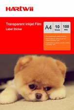 10-100 Sheets A4 Clear Self