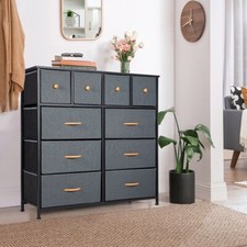 Premium Multi-Drawer Storage Cabinet with Portable Fabric Drawers-Steel Frame